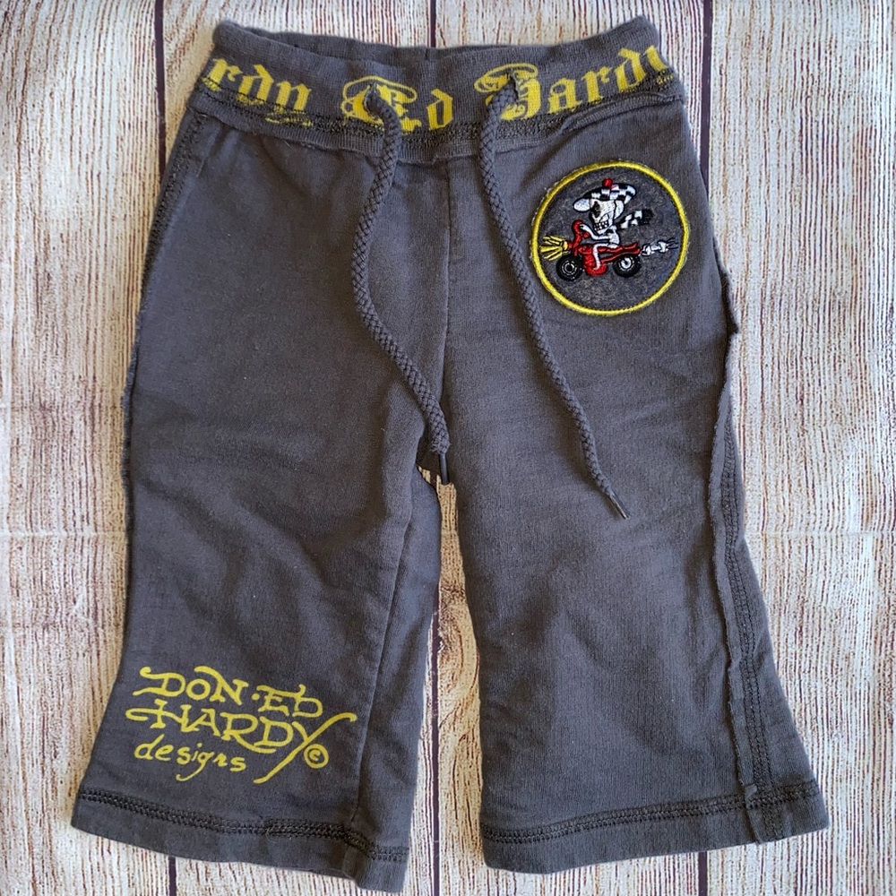 Little Boy Ed Hardy Sweatpants 6-12 Months